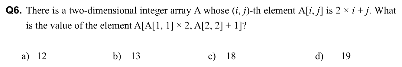 Question 6