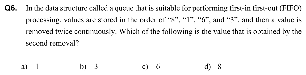 Question 6