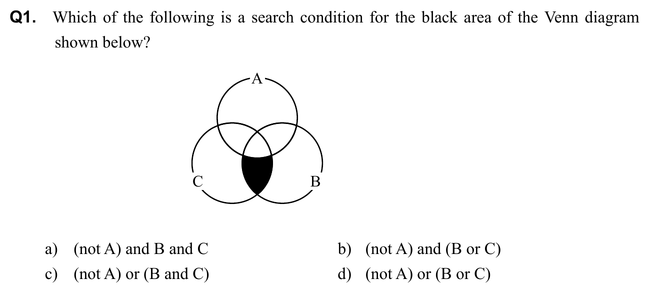 Question 1