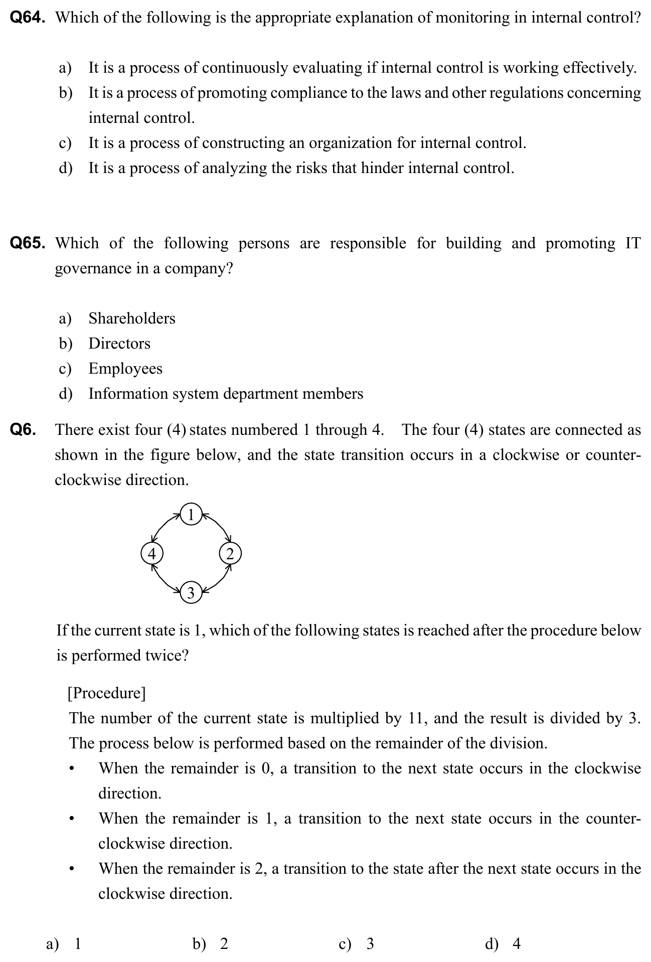 Question 6