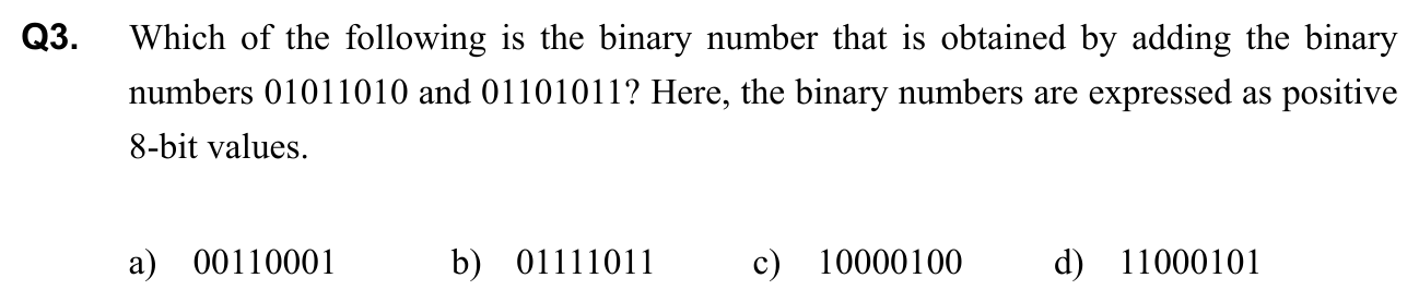 Question 3