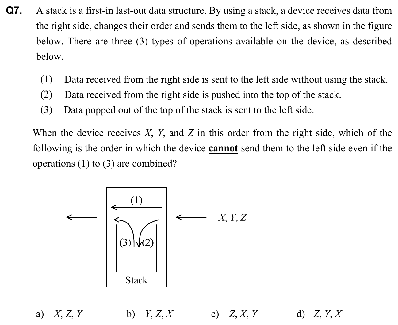 Question 7