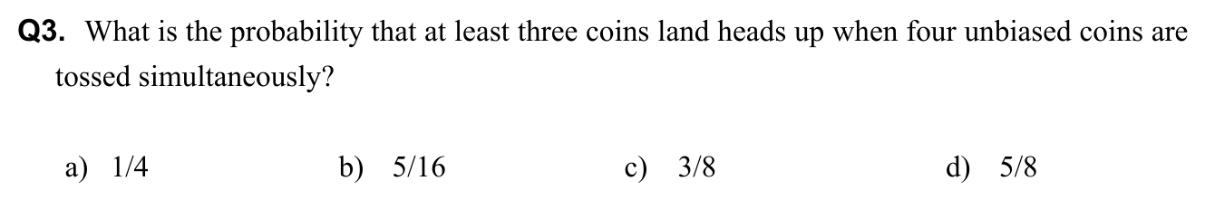 Question 3