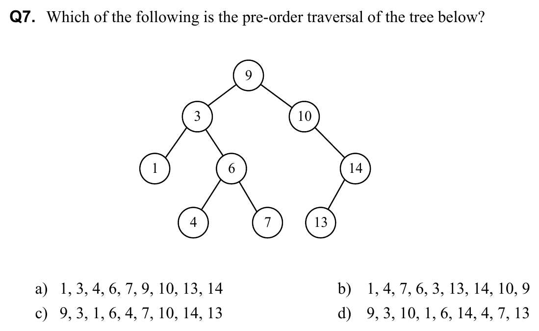 Question 7