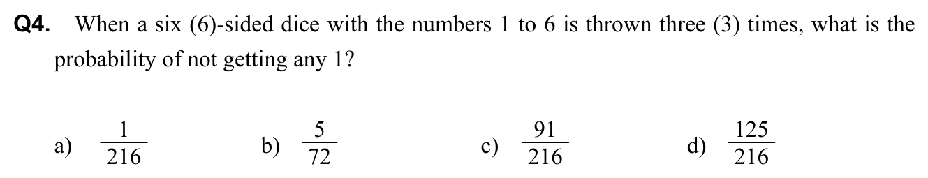 Question 4